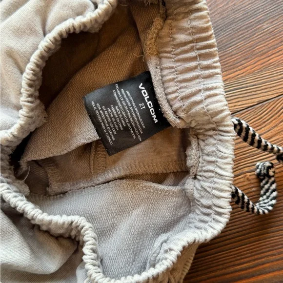 Volcom Kids Light Tan Joggers - Picture 4 of 8